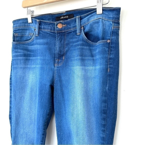 J. Brand Karma jeans, medium rise, skinny leg, stretch denim in a medium wash - Picture 4 of 13